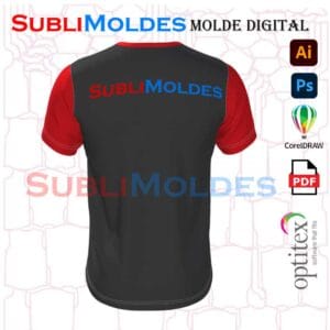 Molde Camiseta Slim Cola de Pato