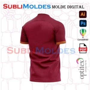 Molde Camiseta Manga Canesu