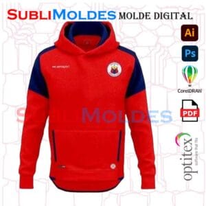 Molde Sudadera Deportivo Pasto