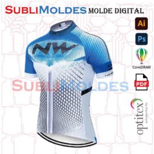 Molde Jersey Ciclismo Pro Slim