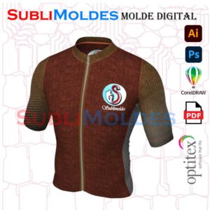 Molde Jersey Manga Recta Pro Slim