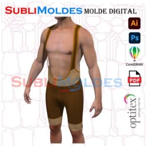 Molde Lycra Ciclismo Golden Pro