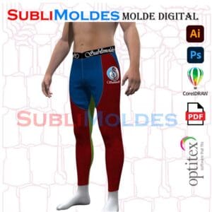 Molde Lycra Ciclismo Pro Cortes