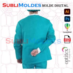Molde Camisa Cirujano