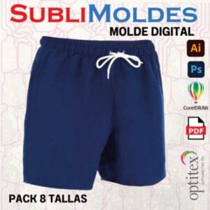 Molde Pantaloneta Fit