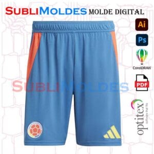 Molde Short Pantaloneta Colombia 2024
