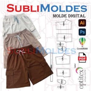 Molde Bermuda Over Teen