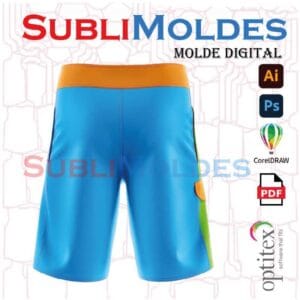 Molde Bermuda Deportiva