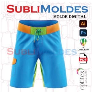 Molde Bermuda Deportiva