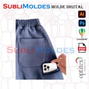 Molde Bermuda Oversize