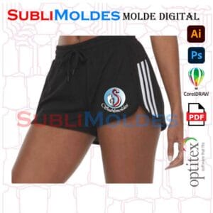 Molde Short Dama Curvo