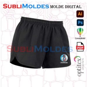 Molde Pantaloneta Running 2
