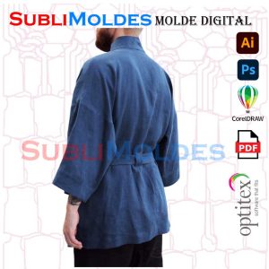 Molde Kimono 着物 haori Japones