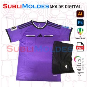 Molde Camiseta Arbitro Raglan 2025