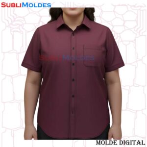 Molde Camisa Clasica Olgada Dama DOT84M